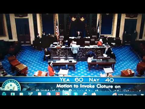 SENATE VOTES TO END SHUT DOWN - BUT NO ONE IS THERE - SEE FOR YOURSELF