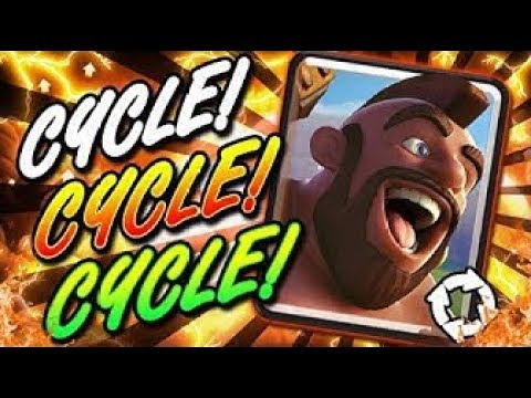 *INSANE TROPHY META* 2.8 HOG MINI PEKKA CYCLE DECK TRIFECTA DESTROYS LADDER!! HYPER FAST CYCLE