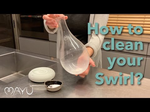 Mayu Swirl tutorial - How to clean my carafe?
