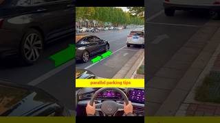 PARALLEL PARKING 🅿️ tips #car #driving #tips #learn #travel