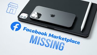 How to Fix Facebook Marketplace Icon Missing (tutorial)