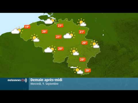 Weather for Belgium + World Video
