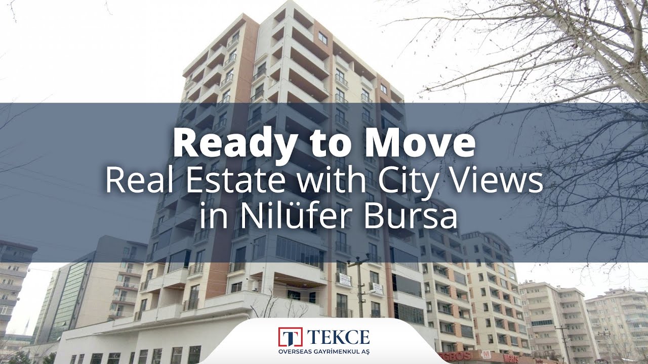 Bursa Nilüfer’de Taşınmaya Hazır Şehir Manzaralı Daireler