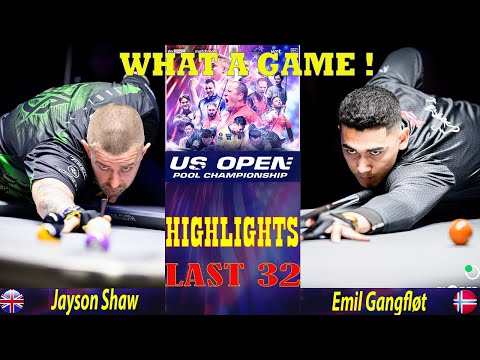 LAST 32 | Jayson Shaw vs Emil Gangfløt | 2025 US OPEN POOL CHAMPIONSHIP