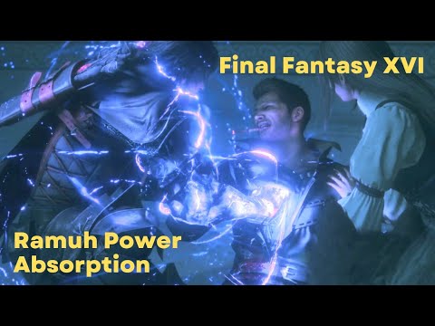 FFXVI Clive Absorbs Ramuh's Power Scene (Final Fantasy 16 PS5 Gameplay)