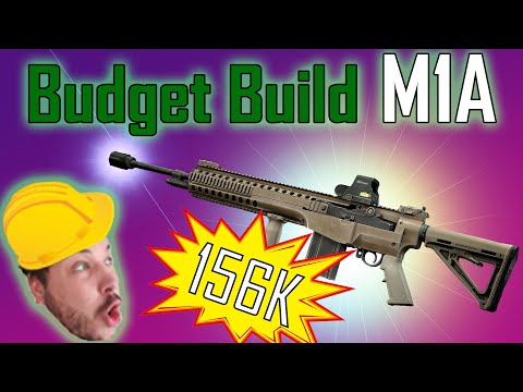 PvP Destroying M1A Budget Build 156K - Escape From Tarkov - M1A Meta