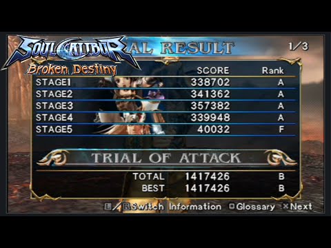 Soulcalibur: Broken Destiny - Trial of Attack
