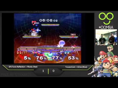 WMNO 2 - SFS Toxic Reflection + PBody vs ToucanCam + kOnespeed - SSBM