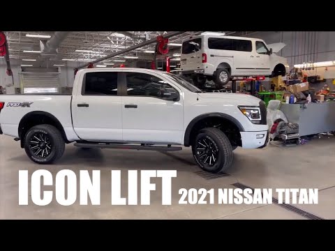 PUTTING AN ICON LIFT ON A 2021 NISSAN TITAN