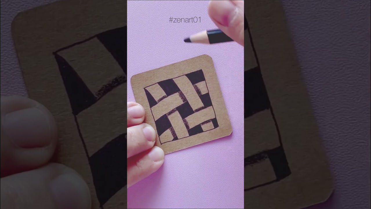 001 Tangle Pattern Zen Art 01