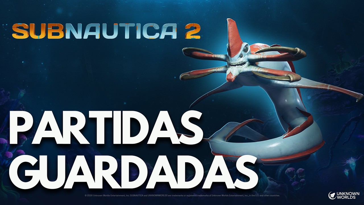 Subnautica 2: Dónde están las PARTIDAS GUARDADAS y la CONFIGURACIÓN PC