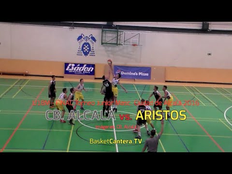 U18M - FINAL Torneo Ciudad de Alcalá - CB.ALCALÁ vs. ARISTOS (BasketCantera.TV)
