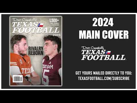 2024 Dave Campbell's Texas Football Summer Edition Main Cover