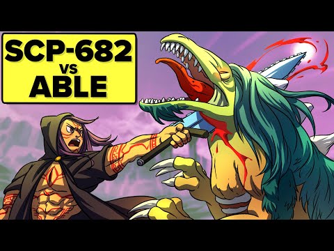 SCP-682 VS SCP-076 - The Warrior and the Dragon