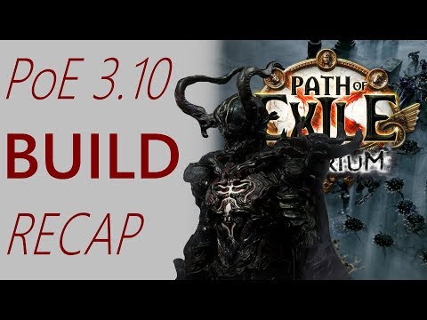 Path of Exile 3.10 - Delirium Goodbye Build Compilation - PoE 3.10 Build Recap - 2020