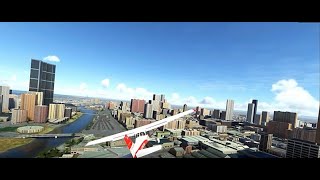 Downtown Melbourne From The Air