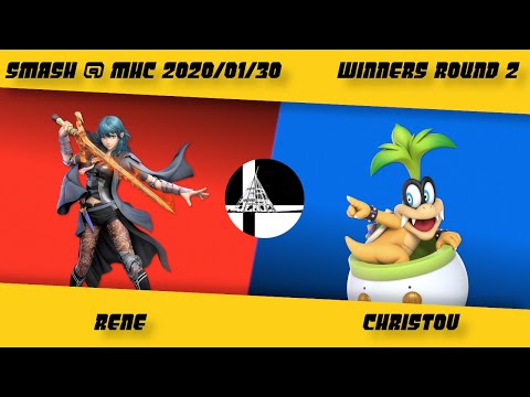 Rene (Byleth) Vs Christov (Bowser Jr.) - Winners Round 2 - Smash at MHC January 30, 2020