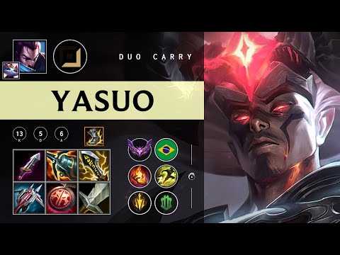 Yasuo ADC vs Samira - BR Master Patch 26.01