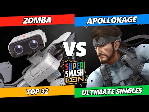 SSC 2022 Top 32 - Zomba (R.O.B) Vs. Apollokage (Snake) Smash Ultimate Tournament