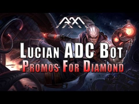 Lucian ADC - Ranked League of Legends - Full Gameplay