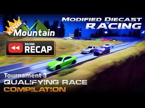 (KotM RECAP) Qualifying Race Compilation - Tournament 3 | Diecast Car Racing