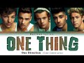 One Direction - One Thing (Color Coded Lyrics)