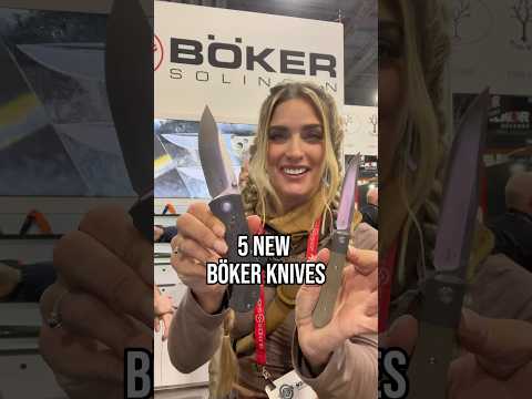 5 NEW Knives (Böker)