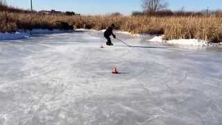 Figure 8 transition to backwards with bobby Orr