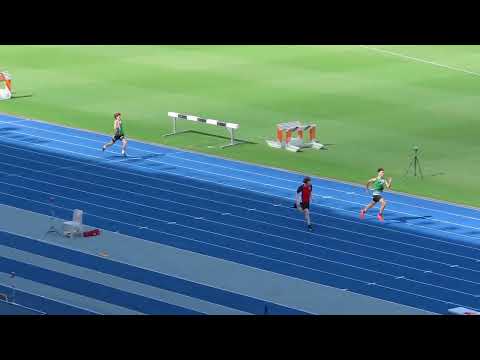400m U17yrs Men Final, 2022 QLD Athletics Championships, Brisbane 5/03/2022