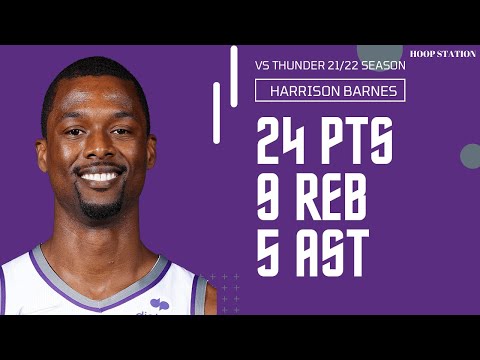 Harrison Barnes vs Oklahoma City Thunder | 5.2.2022
