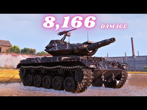 T49 - 8,166 Damage World of Tanks | WoT