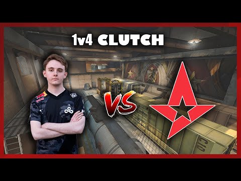 floppy AMAZING 1v4 Clutch vs Astralis - IEM Katowice 2020