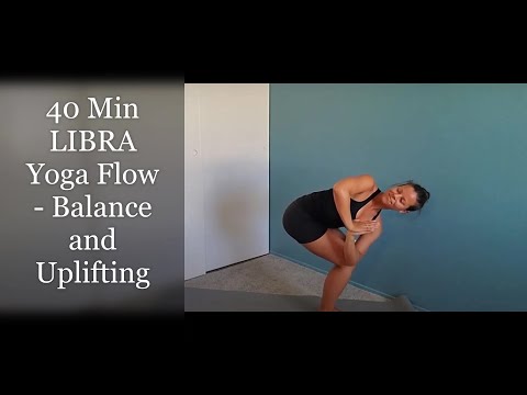 40 Min LIBRA Yoga Flow - Balance and Uplifting