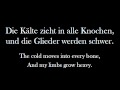 Eisbrechers 'Eiszeit' (English Lyrics) 