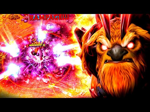 When Dota 2 Players enter RAMPAGE Mode in Dota 2 (39.0)