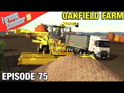 LOADING BEET Farming Simulator 19 Timelapse - Oakfield Farm Seasons FS19 Episode 75