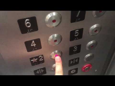 Westinghouse Selectomatic/Schindler/Marshall elevators - Salk Hall - University of Pittsburgh - PA