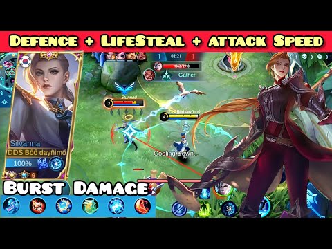 Silvana New Build Perfect Ability Item - Silvanna Best Build 2022 - Build Silvanna Boo Daynimo 2022