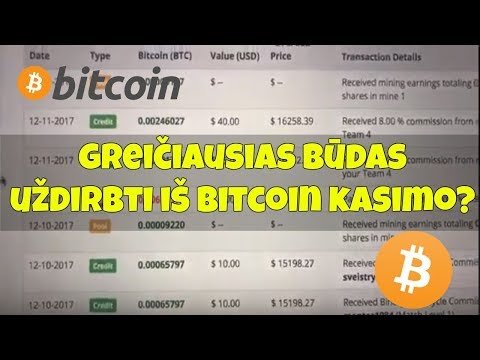 Bitcoiną užsidirbti bendrabutyje