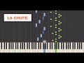Yann Tiersen - La Chute (Synthesia Tutorial)
