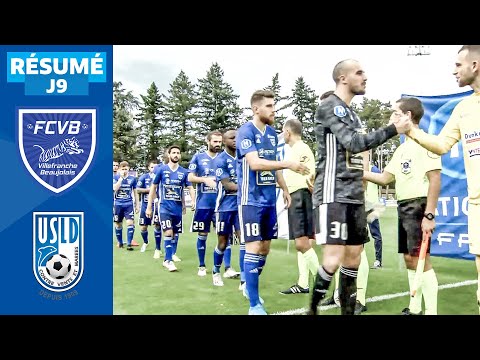 J9 | FC Villefranche Beaujolais - USL Dunkerque (0-0), le résumé | National FFF 2019-2020
