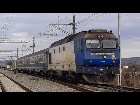 IR 12390-1 ( 74-1 ) Brașov-Budapest Keleti trecere pe directă la Alba Iulia cu EGM 1219