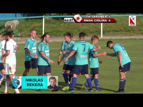 FK Jaroměř - RMSK Cidlina N. Bydžov, 5.6.2019