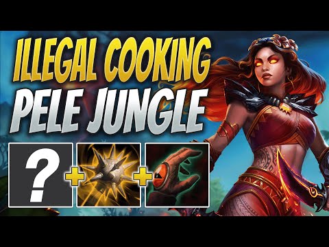 YOU'VE NEVER SEEN THIS BUILT FIRST ITEM BEFORE! Pele Jungle Gameplay | SMITE 2 Conquest
