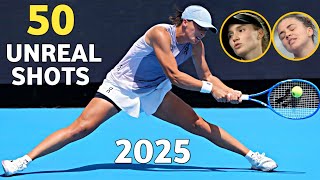 Iga Swiatek 50 Unreal Classic Tennis Shots 🔥 - You Love It ❤️ Tennis 2025 (1080P)