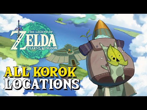 Zelda Tears Of The Kingdom All 1000 Korok Locations