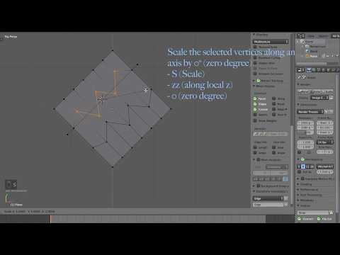 Blender align vertices to a custom Transform Orientation