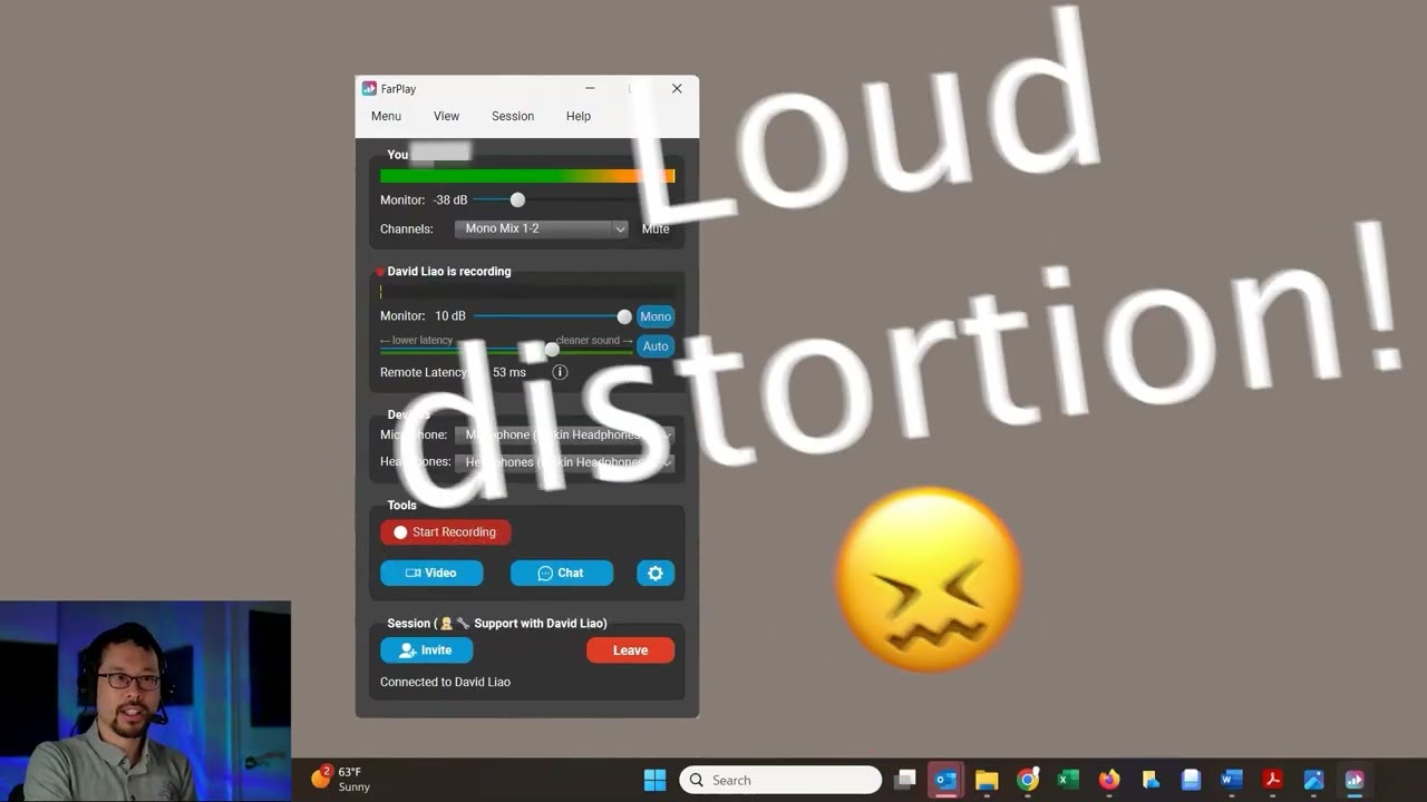 Mic distorting at high volume? Easy fix.