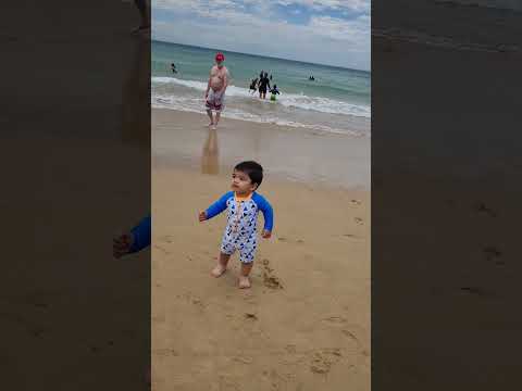 Nafi at the Beach....