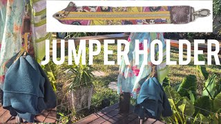 Jumper hanger bag accessory